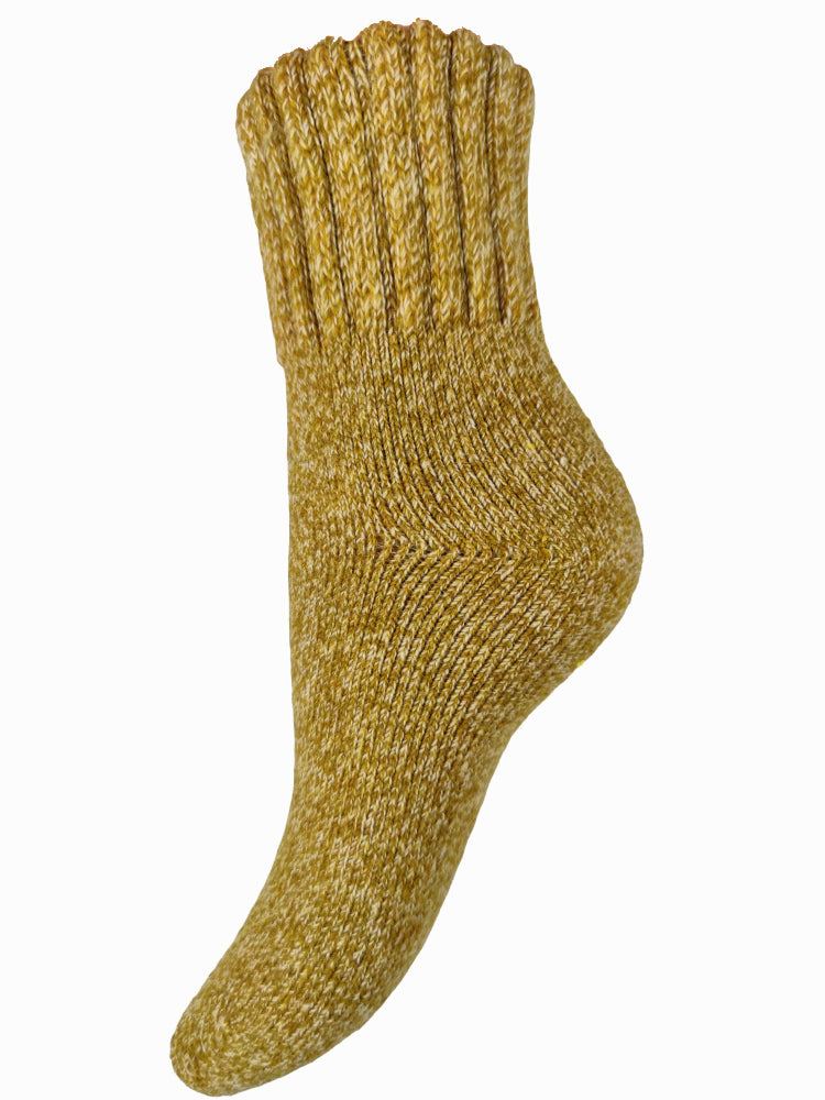 Thick wool blend socks for women